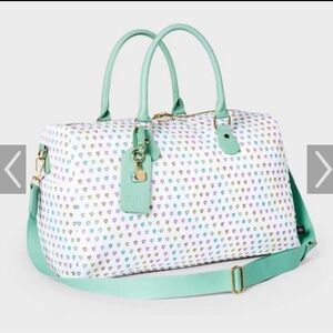 Roller Rabbit Target disco hearts wave duffel bag